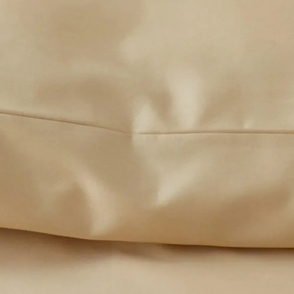 The Company Store Legends Smooth Wrinkle-Free Sateen Flat Sheet King Yellow NWOT